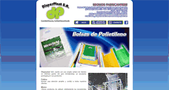 Desktop Screenshot of disperplast.com